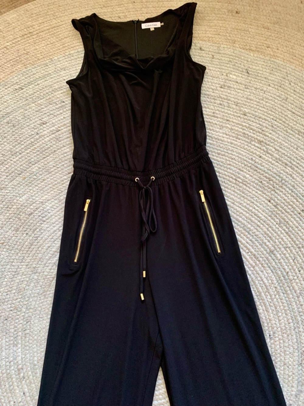 Calvin Klein Jumpsuit Timeless cocktail fancy, classic elegance. EUC - Picture 3 of 9